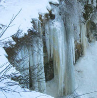 Tahquamenon Colored Ice