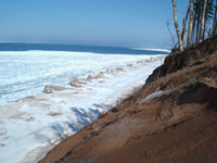 Icebergs from Dunes