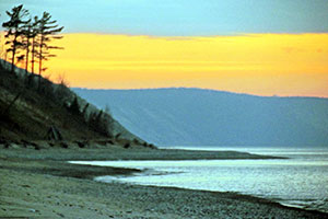 Sunset in Grand Marais