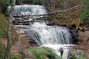 Waterfall in Grand Marais