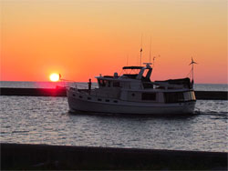Sunrise in Grand Marais